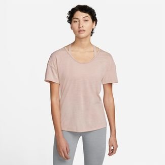 Camiseta Nike Yoga Dri-FIT Rosa - Compre Agora