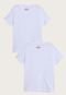 Kit Camiseta Infantil 2pçs  Hering Kids Lisa Branca - Marca Hering Kids