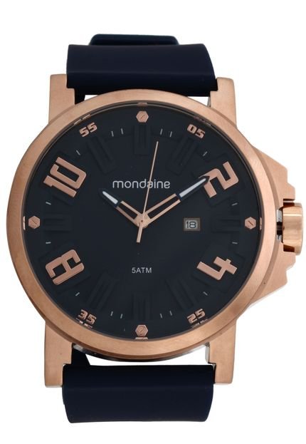 Relógio Mondaine 99233GPMVRI5 Azul/Rosê - Marca Mondaine
