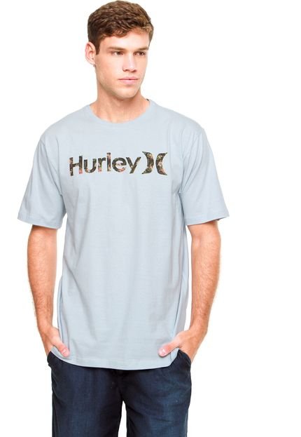 Camiseta Hurley O&O New Floral Azul - Marca Hurley