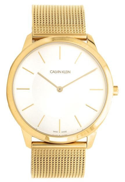 Relógio Calvin Klein K3M2T526 Dourado - Marca Calvin Klein