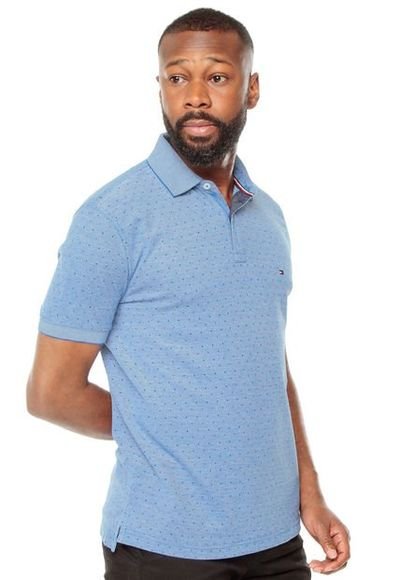 Polo azul tommy clearance hilfiger