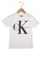 Camiseta Calvin Klein Kids Estampa Infantil Branca - Marca Calvin Klein Kids