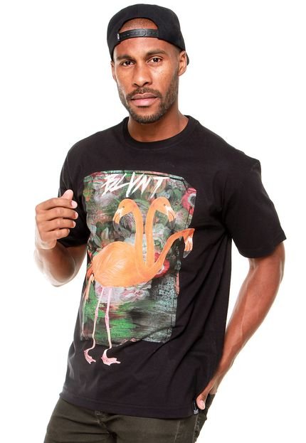 Camiseta Blunt Freak Flamingo Preta - Marca Blunt