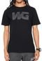 Camiseta WG Silk Preta - Marca WG Surf