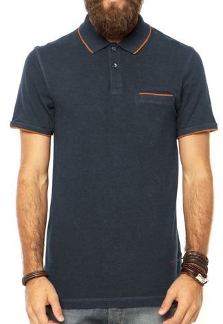 Camisa Polo Timberland River Tipped Azul