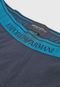 Cueca Emporio Armani Underwear Boxer Logo Azul-Marinho - Marca Emporio Armani Underwear