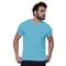 Camiseta Masculina Sallo Gola O Básica Premium Azul Céu - Marca Sallo