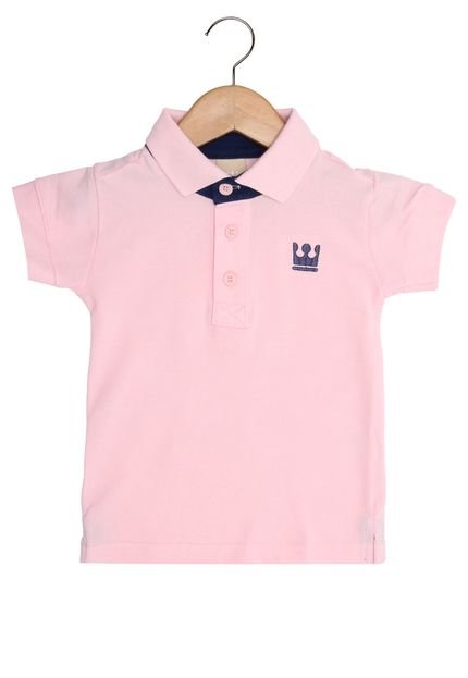 Camisa Polo Colorittá Menino Rosa - Marca Colorittá