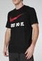 Camiseta Nike Sportswear M/C JDI Swoosh Preta - Marca Nike Sportswear