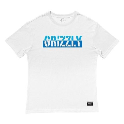 Camiseta Grizzly Two Faced Oversize Masculina Branco - Marca Grizzly
