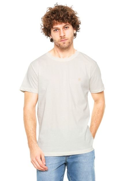 Camiseta Polo Wear Lisa Off-White - Marca Polo Wear