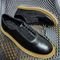 Sapato Oxford Brogue Masculino Couro Premium Sola Tratorada Preto - Marca Mr Light