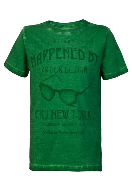 Camiseta Calvin Klein Kids Sun Verde - Marca Calvin Klein Kids