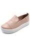 Slip On Via Marte Sola Alta Rosa - Marca Via Marte