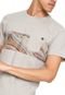 Camiseta Billabong Die Cut Stripe Bege - Marca Billabong