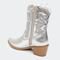 Bota Couro Villa Griffe Texas Western Prata - Marca Villa Griffe