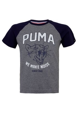Camiseta Puma Cinza
