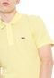 Camisa Polo Lacoste Slim Lisa Amarela - Marca Lacoste