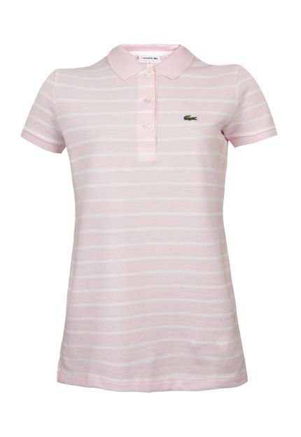 Camisa Polo Lacoste Sweet Rosa - Marca Lacoste