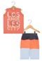 Conjunto Curto Kiko Beach Infantil Coral - Marca Kiko