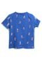 Camiseta Tommy Hilfiger Kids Menino Estampa Azul - Marca Tommy Hilfiger Kids