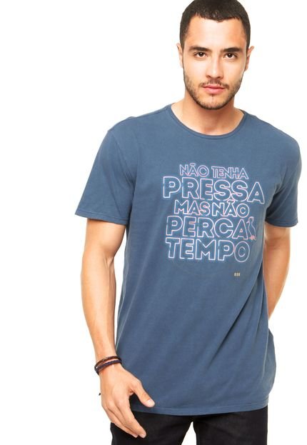 Camiseta Reserva Tempo Azul - Marca Reserva
