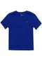 Camiseta Tommy Hilfiger Kids Menino Lisa Azul-Marinho - Marca Tommy Hilfiger Kids