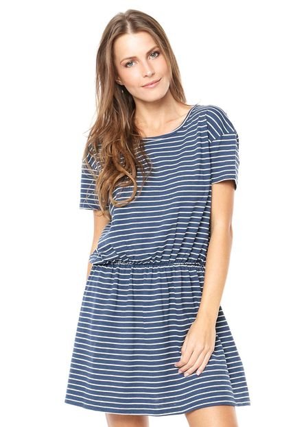 Vestido FiveBlu Stripe Azul - Marca FiveBlu