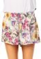 Short Mrs. Candy Flower Bege/Rosa - Marca Mrs. Candy
