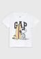 Camiseta GAP Snoopy Branca - Marca GAP