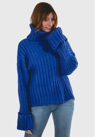 Sweater Talisa Beatle Azul Guinda