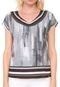 Blusa Gris Estampada Cinza - Marca Gris