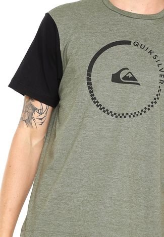 Camiseta Quiksilver Quik Logo Verde