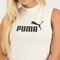 Regata Puma ESS Slim Logo Feminina Branca - Marca Puma