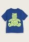 Camiseta Infantil GAP Contraste Azul - Marca GAP