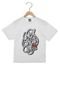 Camiseta Manga Curta  Urgh Type Infantil  Branca - Marca Urgh