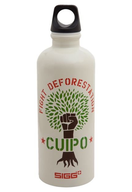 Squeeze Sigg Cuipo Fight Deforestation  0.6 L Off-White - Marca Sigg