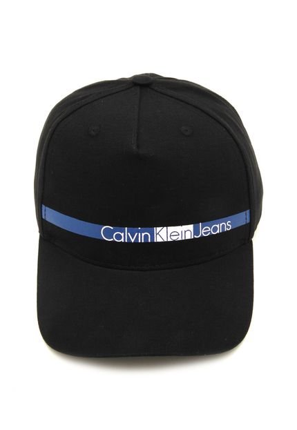 Boné Calvin Klein Snapback Logo Preto - Marca Calvin Klein