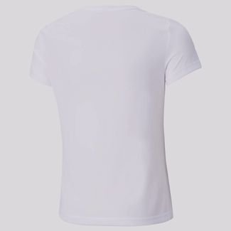 Camiseta Puma Active Juvenil Feminina Branca