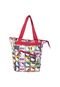 Bolsa Quadrados Multicolorido - Marca Hello Kitty
