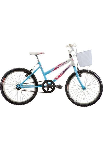Menor preço em Bicicleta Aro 20 Feminina Sem Marcha Azul Track Bikes