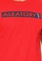 Camiseta Aleatory Logo Vermelha - Marca Aleatory
