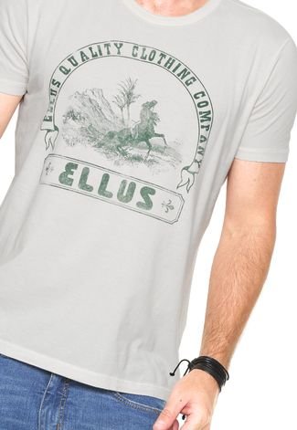 Camiseta Ellus Vintage Off-white