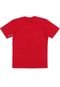 Camiseta Volcom Infantil Logo Vermelha - Marca Volcom