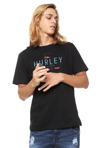 Camiseta Hurley The Goods Preta - Marca Hurley