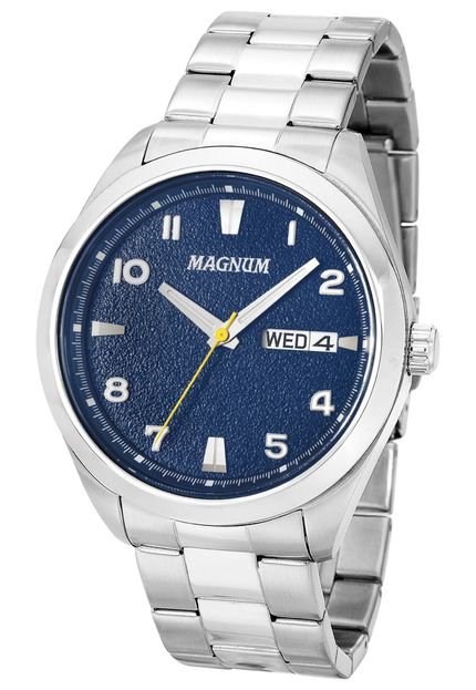 Relógio Magnum MA34923F Prata - Marca Magnum