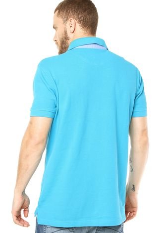 Camisa Polo Aleatory Azul