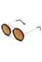 Óculos de Sol Thelure KTA 1686 Marrom/Dourado - Marca Thelure