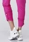 Calça Celestine Jogger Pink com Botão - Marca Celestine